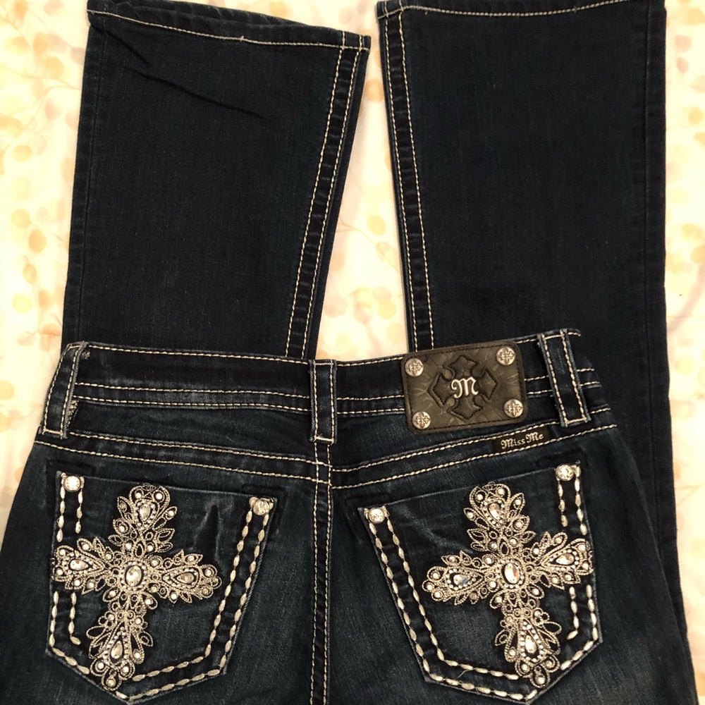 2 pairs of Miss Me jeans